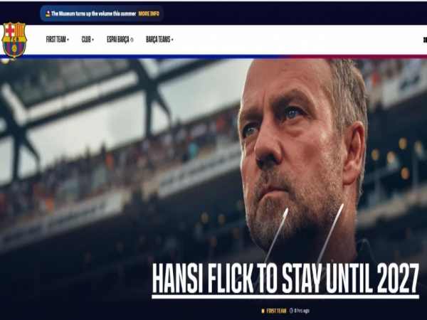 Tin chuyển nhượng: Hansi Flick chốt tương lai tại Barca