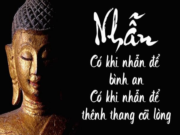 Chữ Nhẫn theo đạo Phật